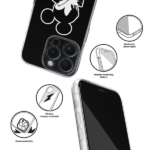 Disney Case Apple iPhone 15 Pro Mickey Full Print Angry Black - Image 2