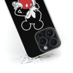 Disney Case Apple iPhone 15 Pro Mickey Full Print Angry Black - Image 3