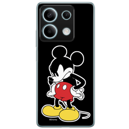 Disney Case Redmi Note 13 5G Mickey Full Print Angry Black