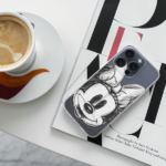 Disney Case Apple iPhone 15 Pro Minnie Partial Print Sketch Transparent - Image 4