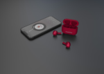 Riversong True Wireless Earbuds Air Mini Pro Red Magenta - Image 2