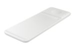 Samsung Wireless Charger Trio White & Travel Charger - Image 2