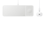Samsung Wireless Charger Trio White & Travel Charger - Image 4