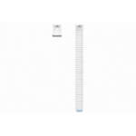 Samsung Galaxy Watch 7 Series Fabric Band Blue White - Image 3