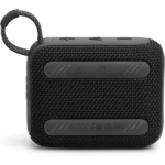 JBL Bluetooth Speaker GO4 Water/Dust Proof IP67 Black - Image 3