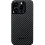 Pitaka MagEZ Case 4 Apple iPhone 15 Pro Black / Grey / Twill (KI1501P)