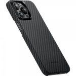 Pitaka MagEZ Case 4 Apple iPhone 15 Pro Black / Grey / Twill (KI1501P) - Image 2