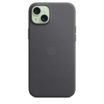 Apple iPhone 15 Plus FineWoven Case with MagSafe Black - Image 2