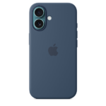 Apple iPhone 16 Silicone Case with MagSafe Denim - Image 4