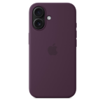 Apple iPhone 16 Silicone Case with MagSafe Plum - Image 3