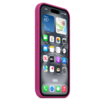 Apple iPhone 16 Silicone Case with MagSafe Fuchsia - Image 2