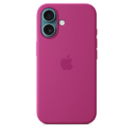 Apple iPhone 16 Silicone Case with MagSafe Fuchsia - Image 4