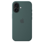 Apple iPhone 16 Silicone Case with MagSafe Lake Green - Image 3