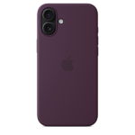 Apple iPhone 16 Plus Silicone Case with MagSafe Plum - Image 2