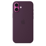 Apple iPhone 16 Plus Silicone Case with MagSafe Plum - Image 3