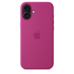 Apple iPhone 16 Plus Silicone Case with MagSafe Fuchsia - Image 2