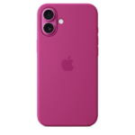 Apple iPhone 16 Plus Silicone Case with MagSafe Fuchsia - Image 3