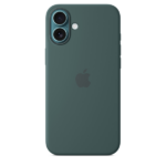 Apple iPhone 16 Plus Silicone Case with MagSafe Lake Green - Image 3