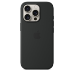 Apple iPhone 16 Pro Silicone Case with MagSafe Black - Image 4