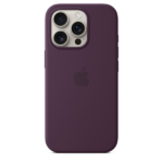 Apple iPhone 16 Pro Silicone Case with MagSafe Plum - Image 4