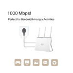 TP-Link Powerline Gigabit Extender AV1000 WPA7017 Kit - Image 3