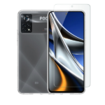 Vivid Set TPU Case + Tempered Glass Xiaomi Poco X4 Pro 5G Transparent