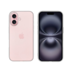 Vivid Set Gelly Case + Full Face Tempered Glass Apple iPhone 16 Black - Image 2