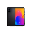 Vivid Set Silicone Matte Case + Tempered Glass Alcatel 1B 2022 Transparent - Image 2