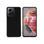 Vivid Case Silicone Matte Redmi Note 12 4G Black - Image 3