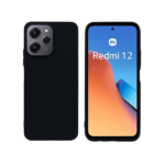 Vivid Set Silicone Matte Case + Tempered Xiaomi Redmi 12 Black - Image 2