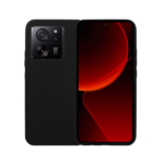 Vivid Set Silicone Matte Case + Full Face Tempered Glass Xiaomi 13T Black - Image 2