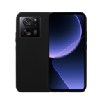 Vivid Set Silicone Matte Case + Full Face Tempered Glass Xiaomi 13T Pro Black - Image 2