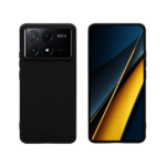 Vivid Set Matte Case Black + Tempered Glass Xiaomi Poco X6 Pro 5G - Image 2