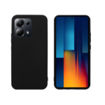 Vivid Set Matte Case Black + Tempered Glass Poco M6 Pro/Note 13 Pro 4G - Image 2