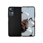 Vivid Set Silicone Case + Full Face Tempered Glass Xiaomi 12T/12T Pro Black - Image 2