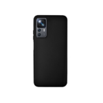 Vivid Set Silicone Case + Full Face Tempered Glass Xiaomi 12T/12T Pro Black - Image 4