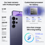 Samsung Galaxy S26 Ultra Smartphone 512GB Cobalt Violet - Image 4